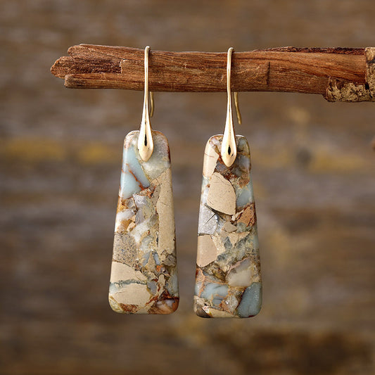 Natural Stone Earrings