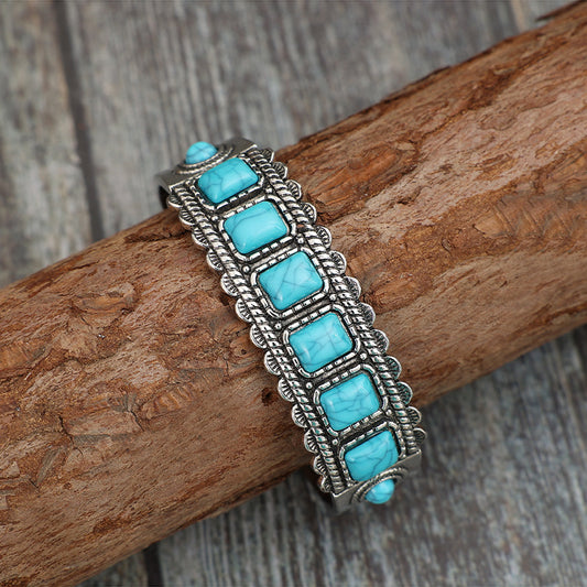 Turquoise & Silver Bracelet