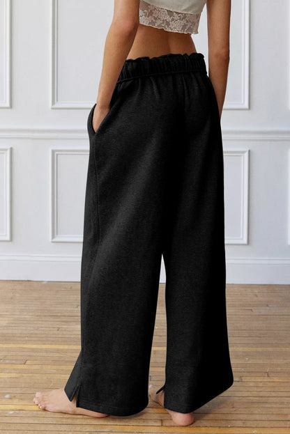 Drawstring Wide Leg Pants - Opal Chic Boutique