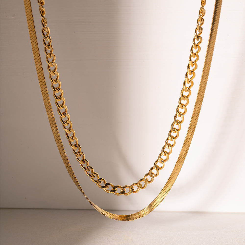 Double Strand Necklace