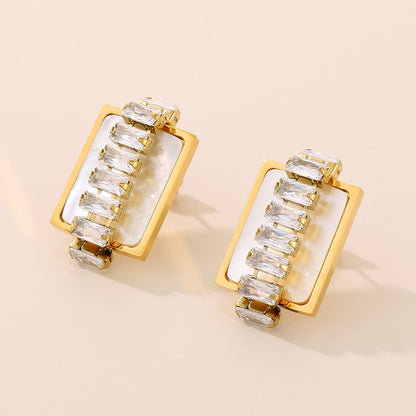 Pretty Lady Stud Earrings