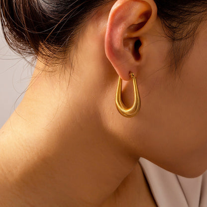 Classic U Shape Earrings